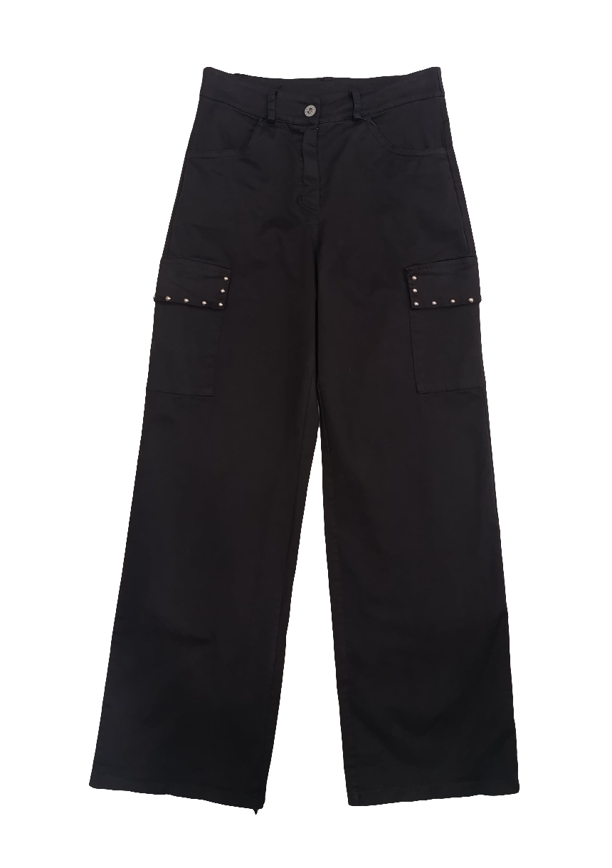 Pantalón cargo negro