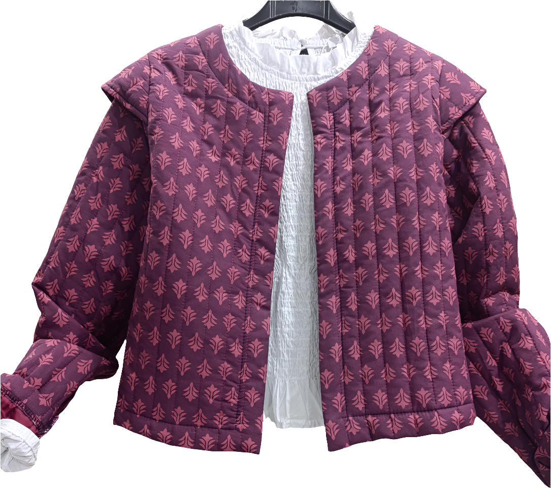 Chaqueta Mika burdeos