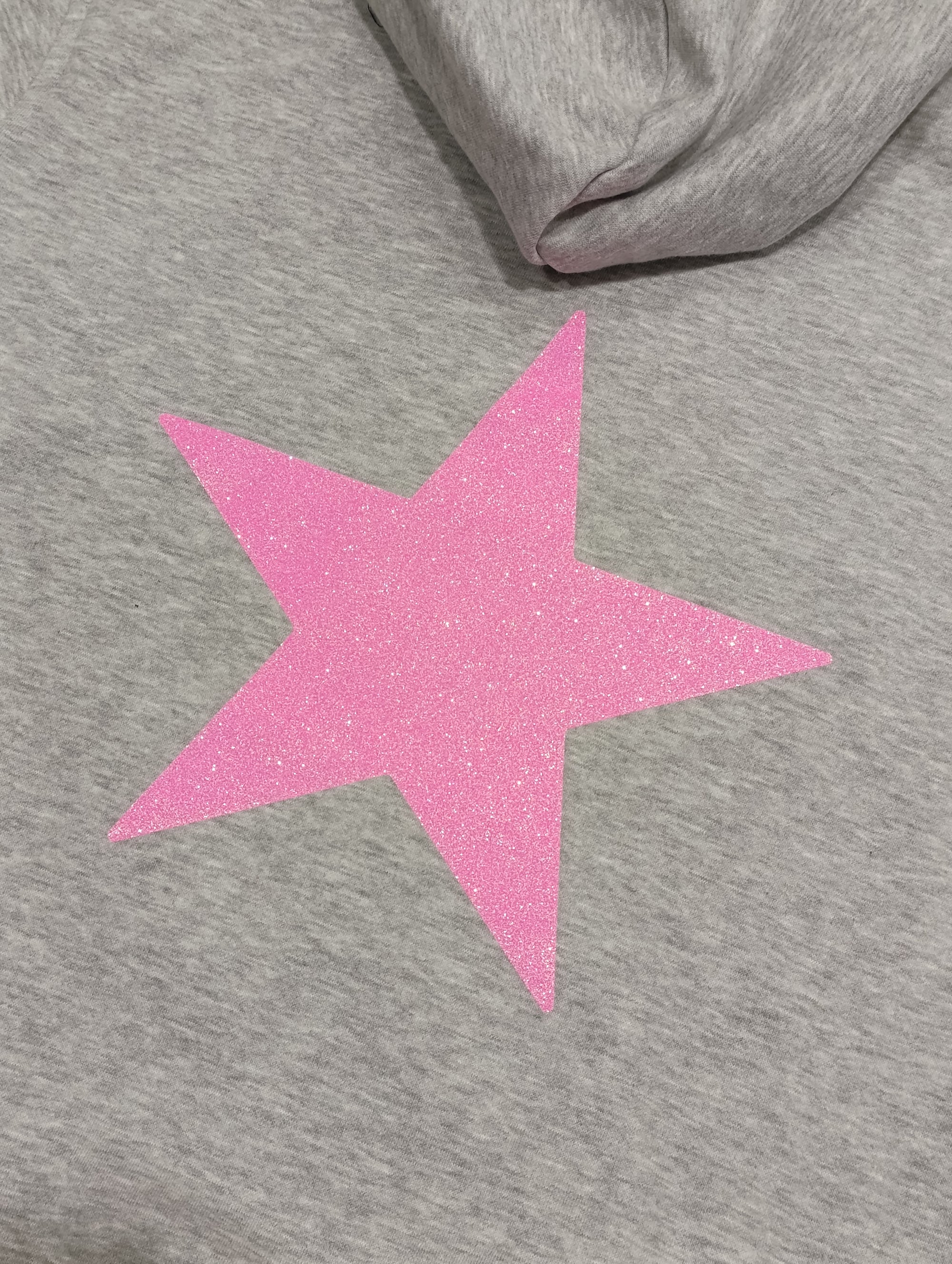 Sudadera star rosa
