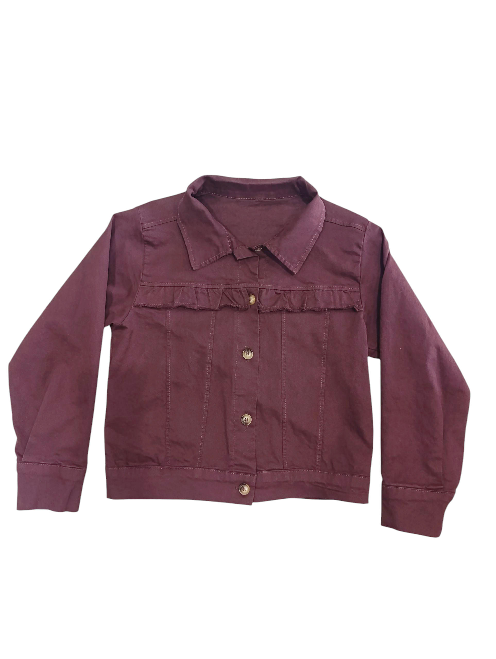 Chaqueta Clara burdeos