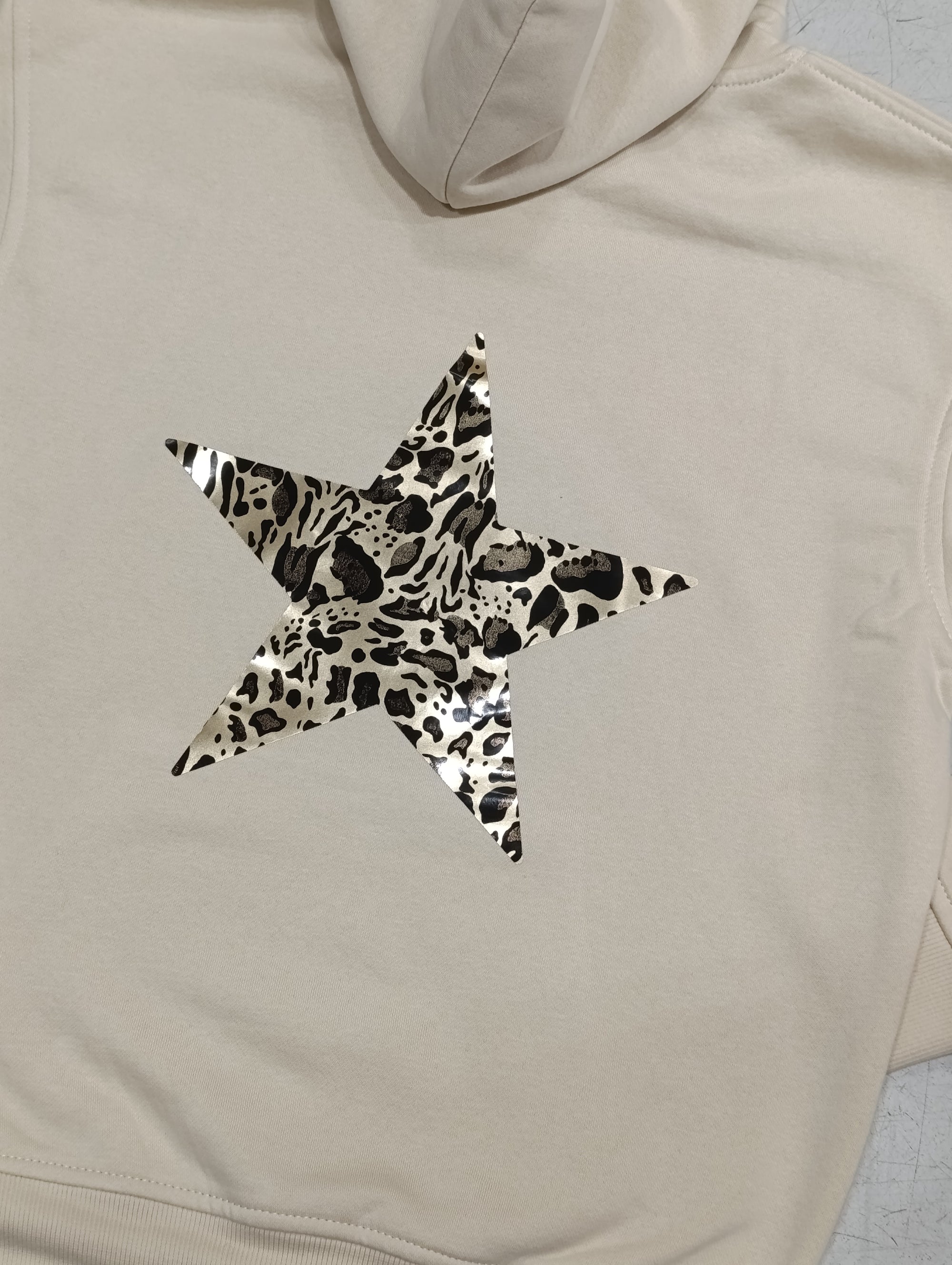 Sudadera Star leopardo