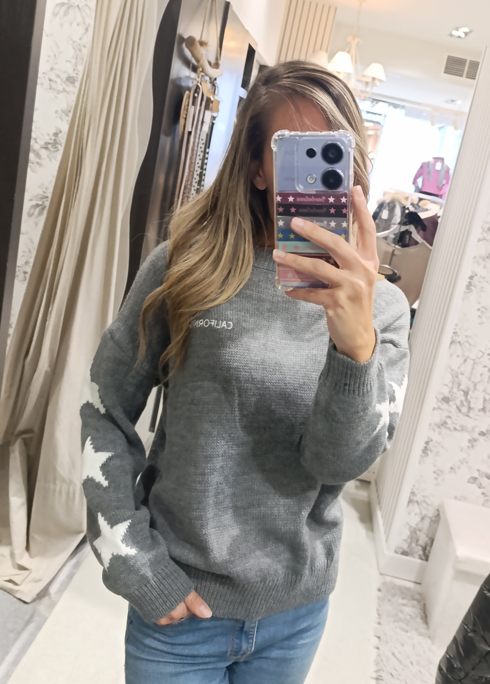 Jersey California gris