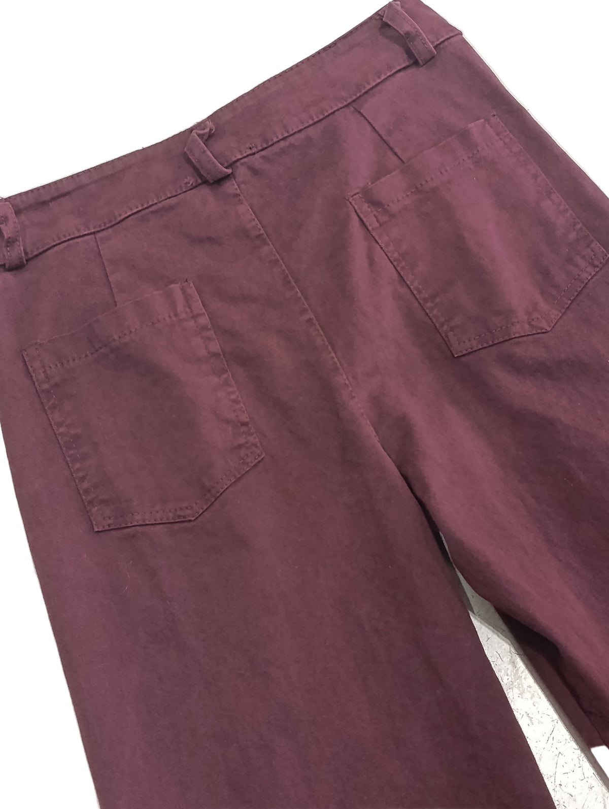 Pantalón Lisa burdeos